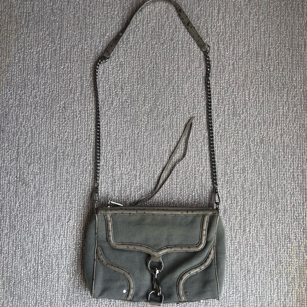 Rebecca Minkoff Gray Crossbody MAC Bag